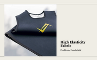 Men's Neoprene Wetsuit, Flexible Multi-sport Use