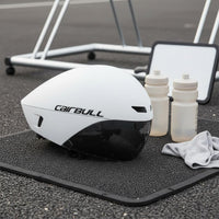 Time Trial Helmet Aerodynamic Triathlon Helmet CE EN1078 Certified for Cyclists