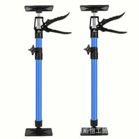 Cabinet Installation Lift Bracket with Telescopic Rod and Drywall Support