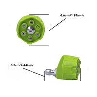 4000 PSI Rated Adjustable Spray Nozzle Tip Multi-Purpose Quick Connect Pressure Washer Nozzle for Patio Cleaning