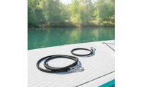 Rust-Resistant Battery Securing Tether Heavy-Duty Tether Rope with Snap Hooks Elastic for Boat