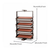 Rotating Shoe Rack Large Capacity Rotating Shoe Organizer Space Saving Cabinet Insert for Apartment Dwellers, Homeowners, Entryway, Hallway, Mudroom