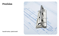 Sturdy Duty Stainless Steel Hinge Water-Resistant Grade Hinge Rustproof Saltwater Durability for Boats, Outdoor