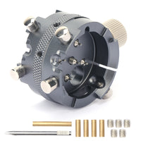 7750 Movement Holder Knurled Adjustment Wheel Watchmaker's Movement Holder Machined Body