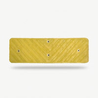 Easy to Clean Tire Changer Pad with Pre-Drilled Mounting Holes Quick-Install Tire Changer Pad with Grooves Ribbed Long-Lasting for Auto Repair Shops, Mechanics, Automotive Workshop