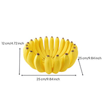 Banana Bowl Compact Storage Basket Portable for Dining Table