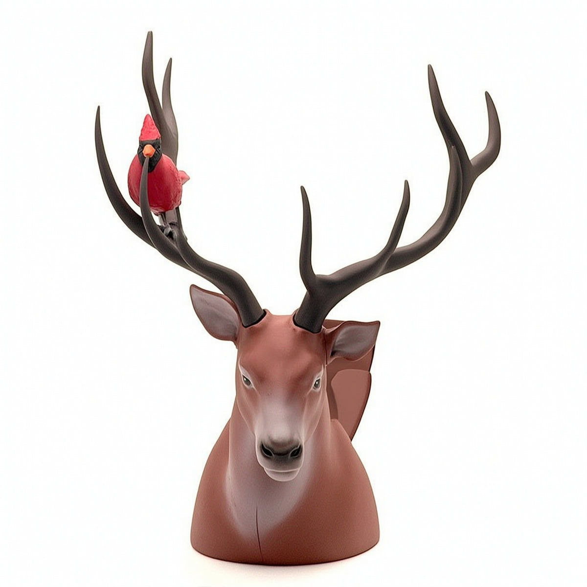 Deer Head Container Themed Novelty Holder Festive for Movie Nights, Collectors