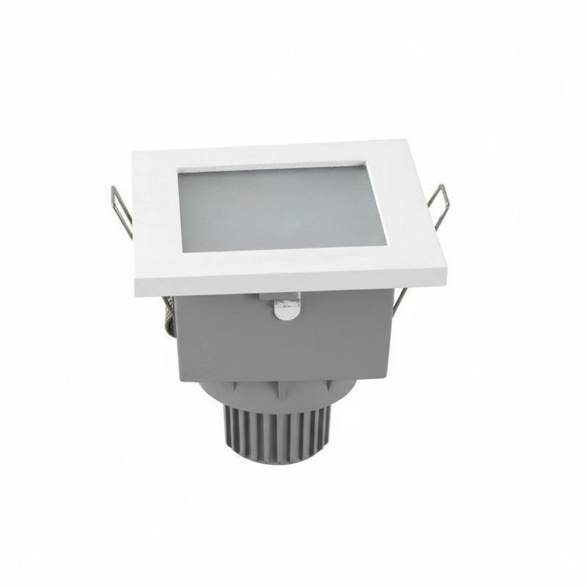 Zinc Alloy Construction LED Lamp Bracket Waterproof Ceiling Lamp Mounting Frame Adjustable Angle for Bathroom, Hotel, Retail Shop