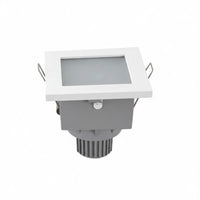 Zinc Alloy Construction LED Lamp Bracket Waterproof Ceiling Lamp Mounting Frame Adjustable Angle for Bathroom, Hotel, Retail Shop
