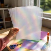 A4 Colored PVC Cellophane Film for DIY Crafts and Educational Projects