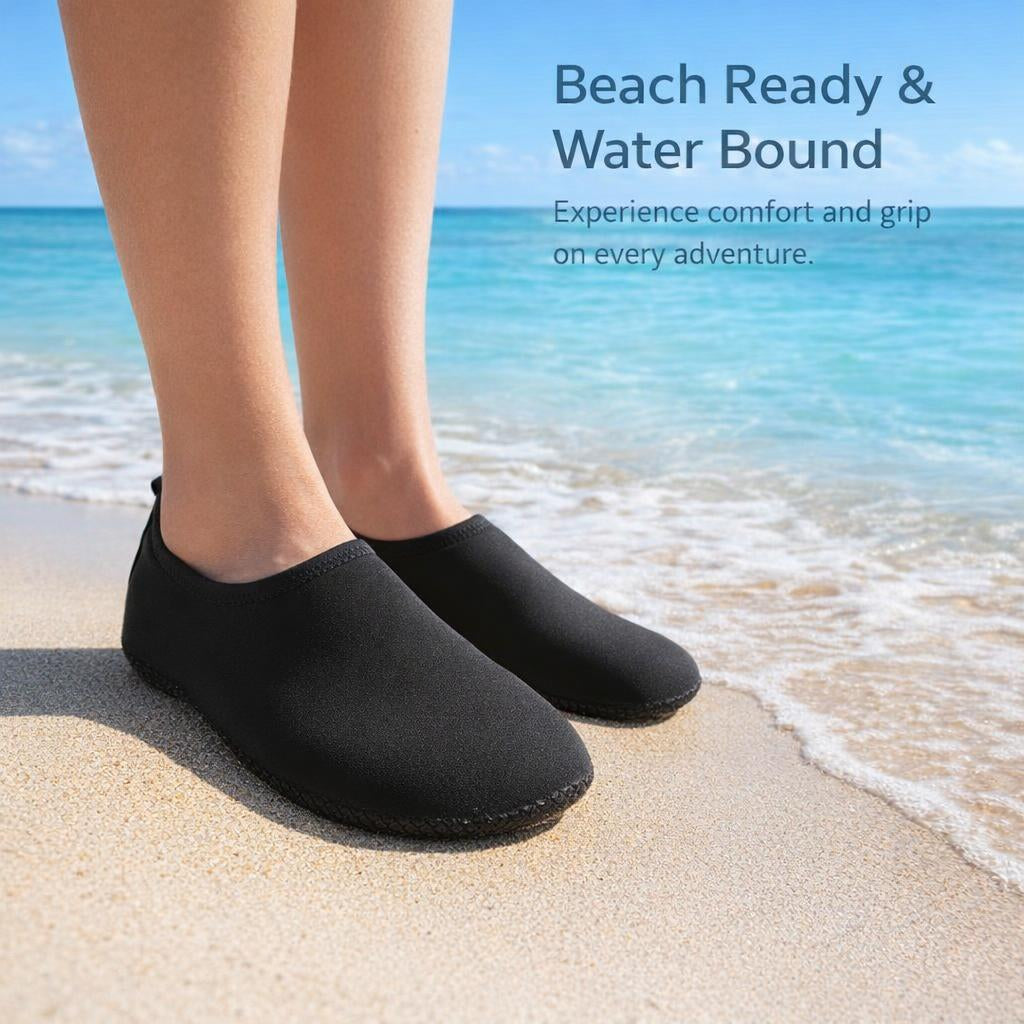 3mm Neoprene Wetsuit Socks for Cold Water Swim, Snorkeling, Diving, Surfing, Kayaking, Thermal Water Socks for Beach
