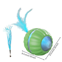 Self-Rolling Automatic Cat Toy Ball Smart Interactive Cat Toy Ball Hands-Hands-off Indoor for Kittens