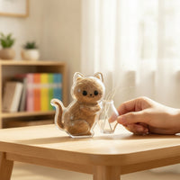 Pet Hair Collector Fastener Small Cat Whisker Holder Attractive