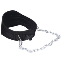 Pull-Up Weight Belt with Chain for Indoor Strength Training