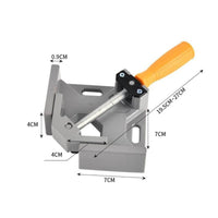Right-Angle Clamp Jig Sandblasted Tools Heavy Duty for Workshop, Woodworkers