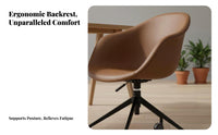 rotating Rolling Chair Minimalist Look Rolling Task Chair Modern and design for Bedroom
