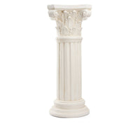 Roman Column Pedestal Architectural Classical Pedestal Decorative Roman Column for Patio, Courtyard, Balcony