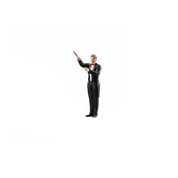 1/64 Scale Musician Figure Resin Material Miniature Saxophone Player Detailed Tiny Orchestra Member Figurine for Collectors