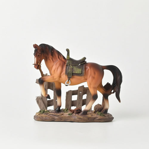 Horse Figurine Resin Horse Statue High Quality for Living Room, Entryway
