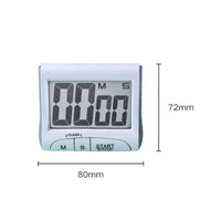 Countdown Stoppuhr Digital Kitchen Timer LCD Display Stopwatch Cooking Alarm Clock Countdown Clock Magnetic Countdown Timer Suitable for Seniors Children Cooking Study Fitness Home