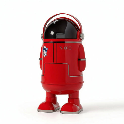 Astronaut Trash Bin Cute Trash Bin with Dome Lid Stylish for Children
