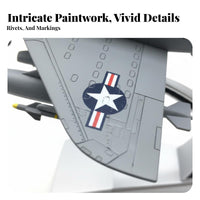 1:72 Scale Warplane Model Precise Reproduction Die-Cast Metal Model Authentic Markings
