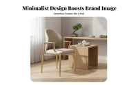 Single-Seater Leisure Armchair Light Luxury aesthetic Cantilever Side Chair sturdy Easy Assembly for Hoteliers, Hotel, Study