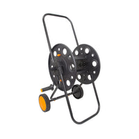 Metal Garden Hose Reel Cart with Water Gun Set, 50m Hose