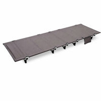 Camping Cot with Storage Bag Foldable Camping Cot with Carry Bag Lightweight Folding Bed for Campers, Backpackers, Beach, Midday Rest Break