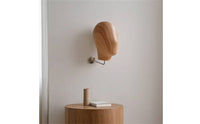 Mannequin Head with Wall Mount Space-Saving Mannequin Head with Hook Multipurpose Hat Stand Wall Mounted for Entryways