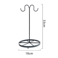 Banana Hanger Rack Double Hooks Small Fruit Holder Stand Stays Bananas Crisp