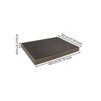 Display Tray Board Raised Edges Household Storage Rectangular