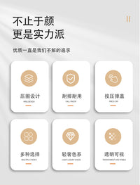 家用桌面垃圾桶带盖高颜值轻奢化妆台卫生间浴室废弃洗脸巾收纳盒