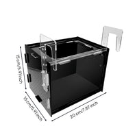 Acrylic Aquarium Isolation Box Transparent Perforated Aquatic Pet Separator Box