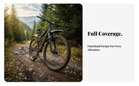 Mountain Bike Mudguard Set Long-Lasting Mountain Bike Fenders All-Terrain Bike Spray Guards Lightweight Cycle Mudguard