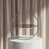 Mirror Tray Stand unobstructedFrame Mirror Riser Easy to Clean