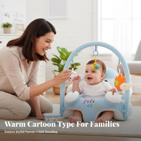 creatureShaped Sit-up Assistant Non-Slip Bottom Baby Seat Easy to Wash