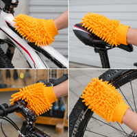 Bicycle Chain Cleaner Kit with Chain Scrubber, Mountain Bike Maintenance Tool Set, and Large Cleaning Brush
