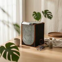 Printer Enclosure with Window Sheltering 3D Printer Enclosure Ventilated for Hobbyists, Makers