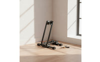Space-Saving Foldable Bike Stand Stable Cycle Display Stand Compact Portable for Cyclists, Repair Corner