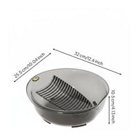 Integrated Washboard Basin Multi-Use Hand Wash Tub Non-Slip for Bathroom, Babies