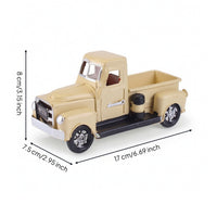 Pickup Truck Ornament Decorative Sculpture Handmade for Shelf