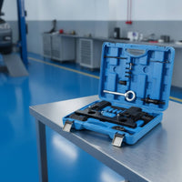Engine Timing Tool Kit Machined Timing Tool Kit with Carry Case for Car Enthusiasts, Garage