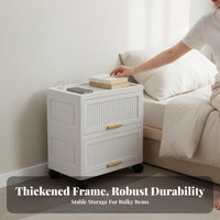 Single-Drawer End Table Modern design Nightstand Elegant Design for Small Spaces