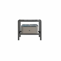 Bedside Table with Drawer Light Luxury Single-Drawer End Table Minimalist Design