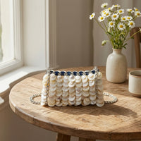 Shell Disc Handbag Novelty Shell Handbag Fashion for Holidays