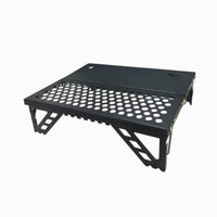 Folding Camp Table Foldable Iron Folding Table Compact Furniture for  , Simplifiers, Hiking, Picnics, Outdoor