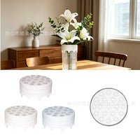 Stretchable Silicone Flower Arrangement Holder Grid for Vases