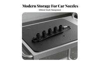 Pressure Washer Nozzle Holder Easy Access to Nozzles Spray Tip Storage Rack Includes Carabiner Spring Hook Clasp Wash Nozzle Organizer