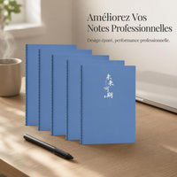 B5 A4 A5 Lined Notebooks, 36 Sheets, 5-Pack, Gradient Cover, for Office, School, and Journaling